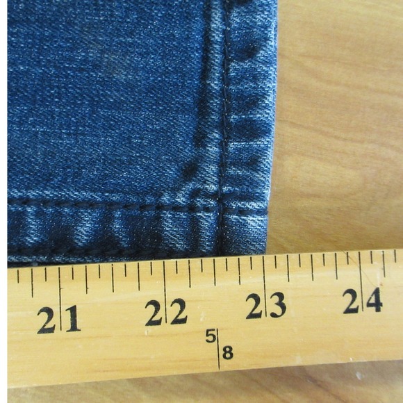 MISS ME Embellished Denim Jean Capris Sz 29 Blue Distressed Flap Pockets JP6085P - Picture 15 of 16